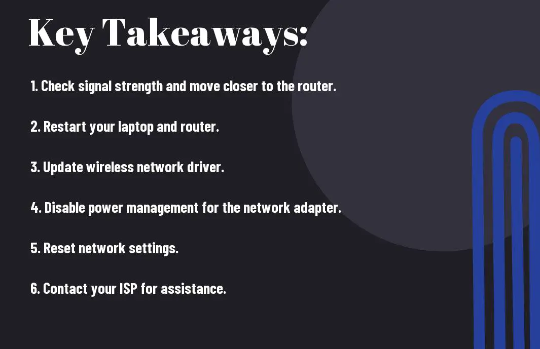 Why Does The WiFi On My Laptop Keep Disconnecting Troubleshooting Tips 