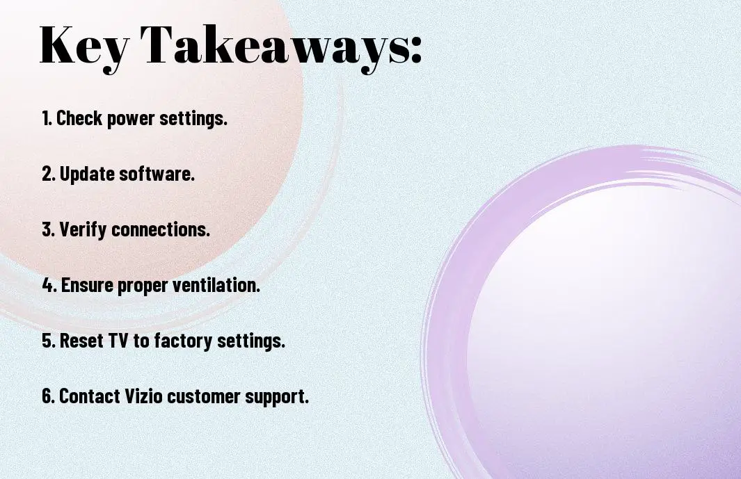 Why Does My Vizio TV Keep Turning Off A Comprehensive Troubleshooting 