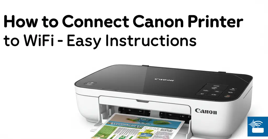 How to Connect Canon Printer to WiFi