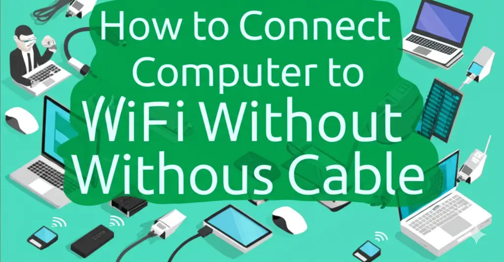 How to Connect Computer to WiFi Without Cable