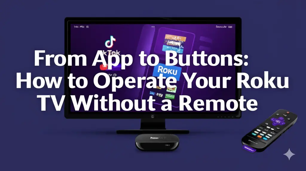 How to Operate Your Roku TV Without a Remote